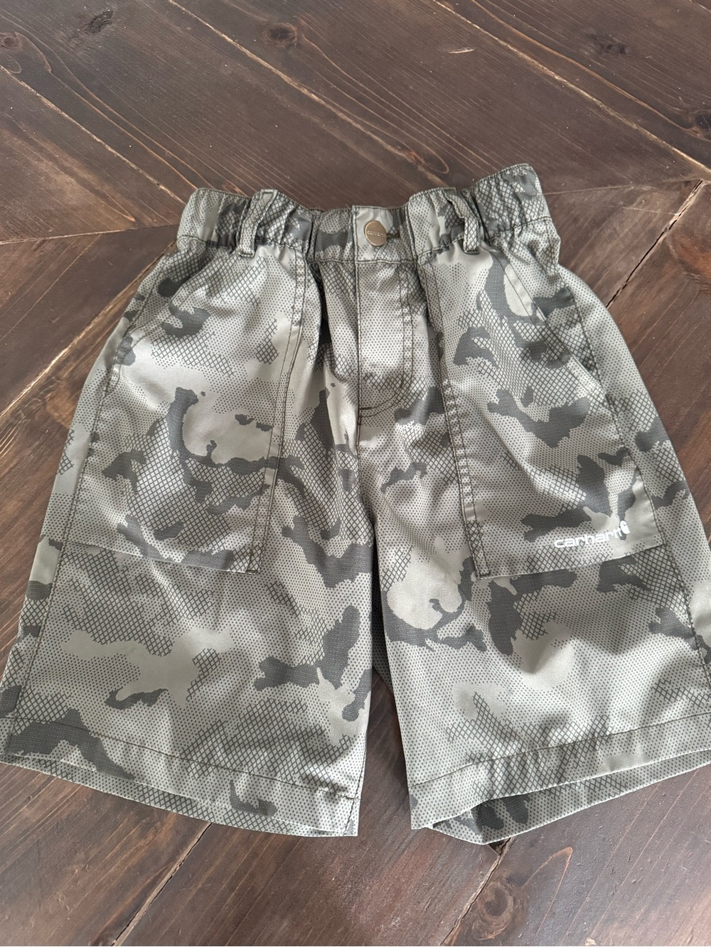 Carhartt Camo Boys Youth Medium Shorts